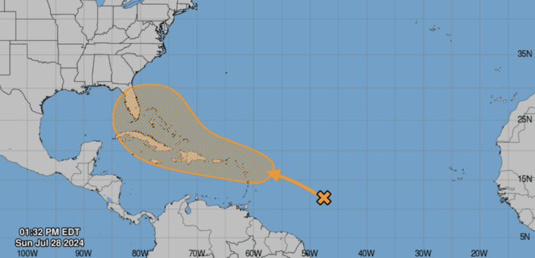 National Hurricane Center Watching for Possible Cyclonic Development